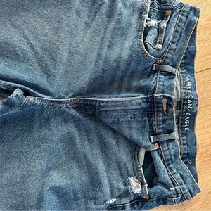 American Eagle Outfitters Classic Blue Wide Leg Jeans